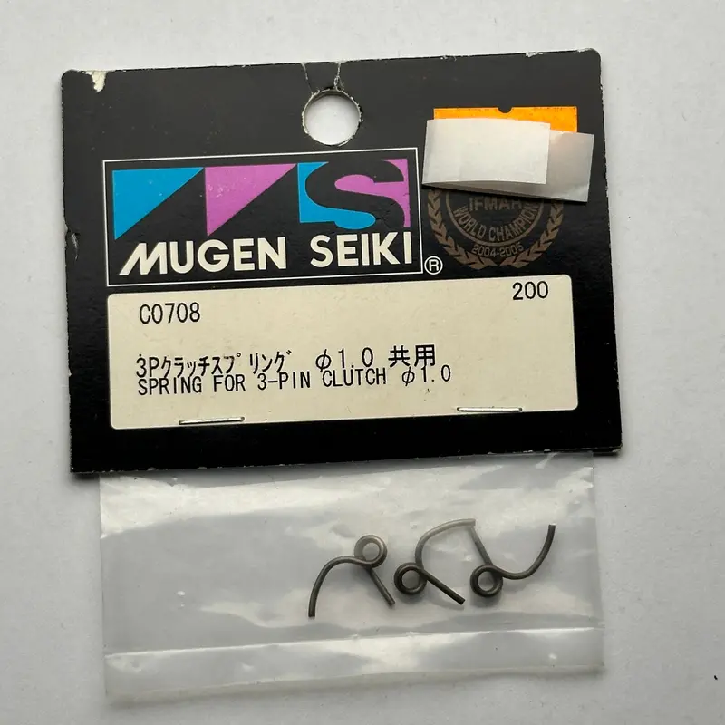 Mugen Seiki C0708 Spring For 3 Pin Clutch 1.0 Nitro Part [Scratch & Dent] 1