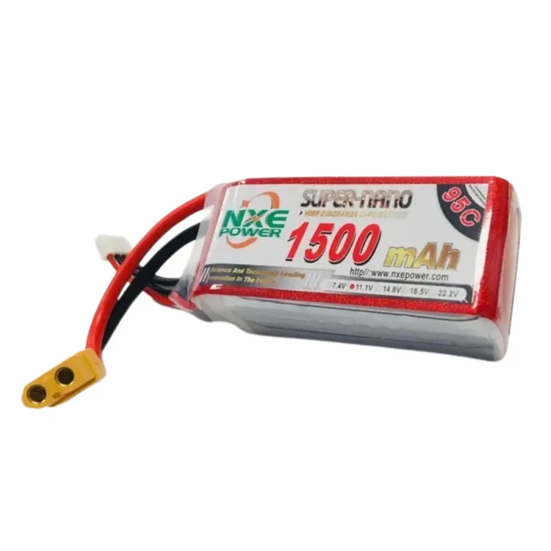 Nxe 11.1V 1500Mah 95C 3S Drone Battery Xt60 Soft Case 1500Sc953sxt60 1