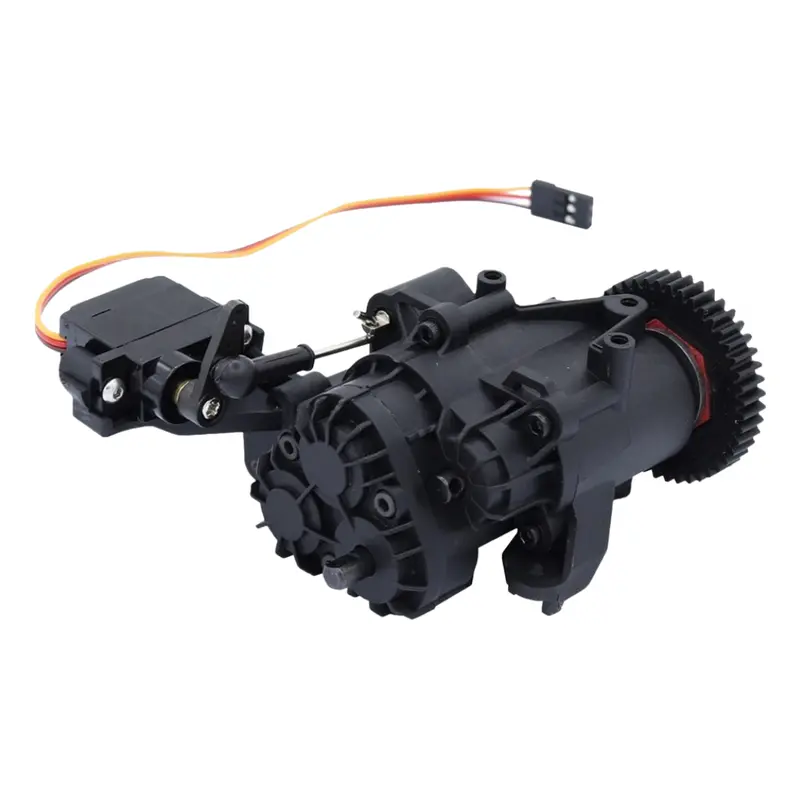 Ozrc 2 Speed Transmission Gearbox Internal Gears Servo Trx4 Trx6 Black 1