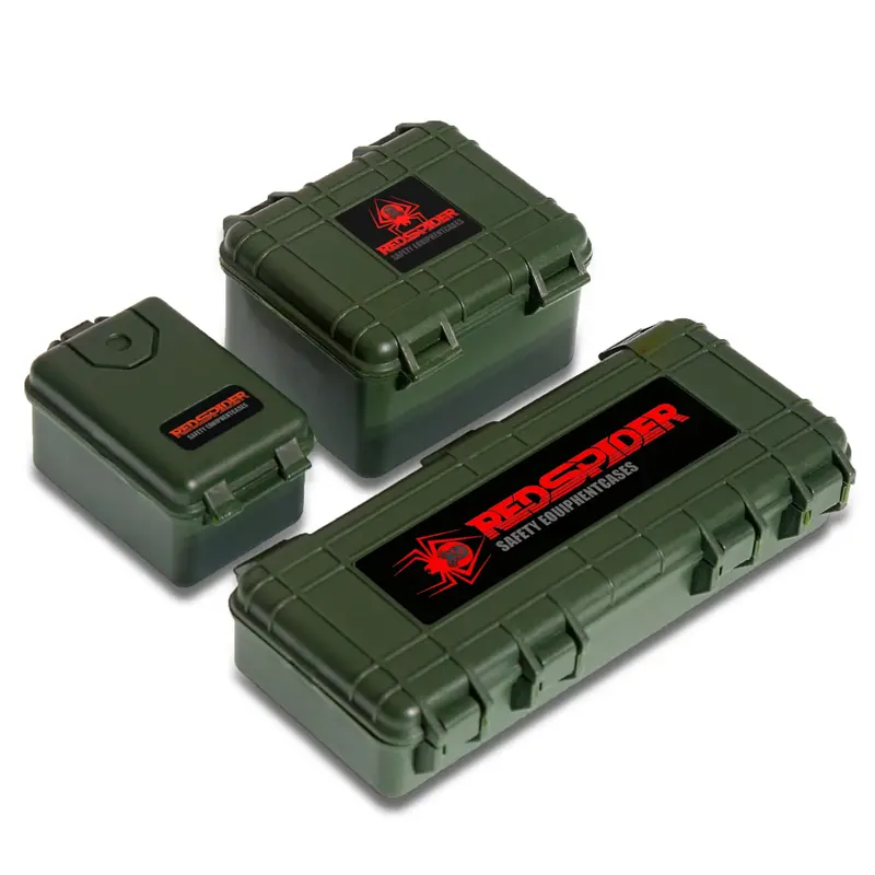 Ozrc 3Pcs Plastic Military Style Storage Box For 1/10 Rc Crawler Accessory 1