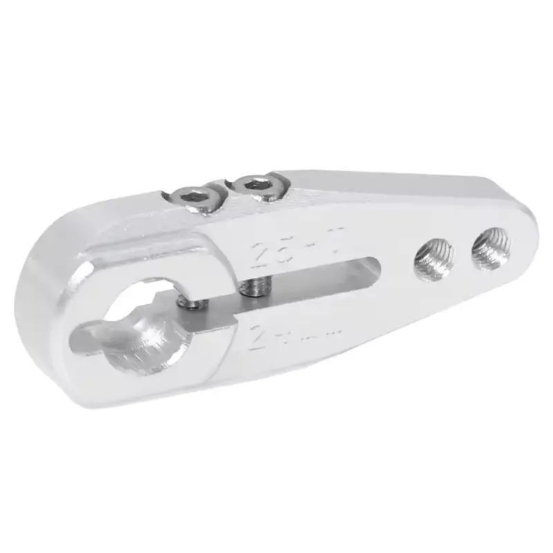 Ozrc Aluminium 25T 20Mm-24Mm Servo Horn Adjustable 1Pcs Silver 1
