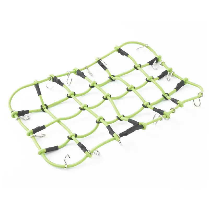 Ozrc Elastic Luggage Net Roof Accessory For 1/10 Rc Crawler Green 1