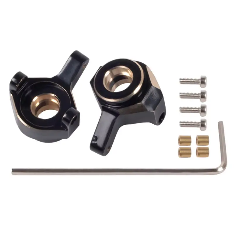 Ozrc Heavy Brass Steering Knuckles Suits Scx24 18G Upgrade Set 1/24 Crawler Rc 1