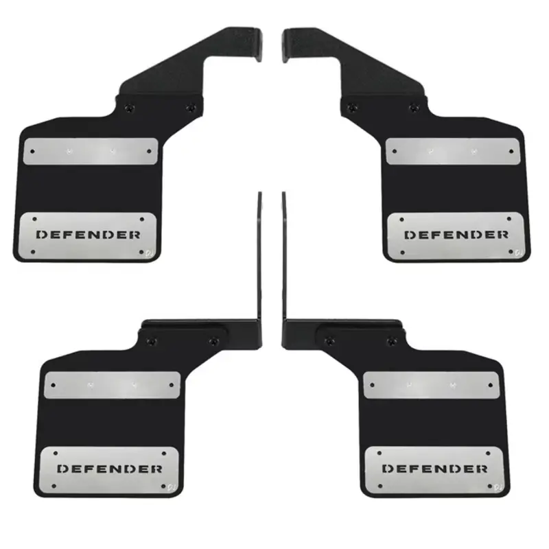 Ozrc Trx4 Defender Bronco Metal Rubber Mudguard Fender Set 1/10 Rc Traxxas 1