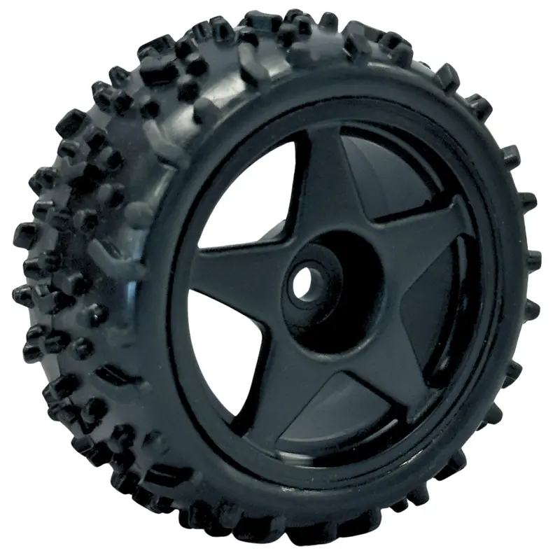 Ozrc Tyre 1/10 Buggy 12Mm Hex 5 Spoke Pre-Glued L&R Pair 3691Bb1 1