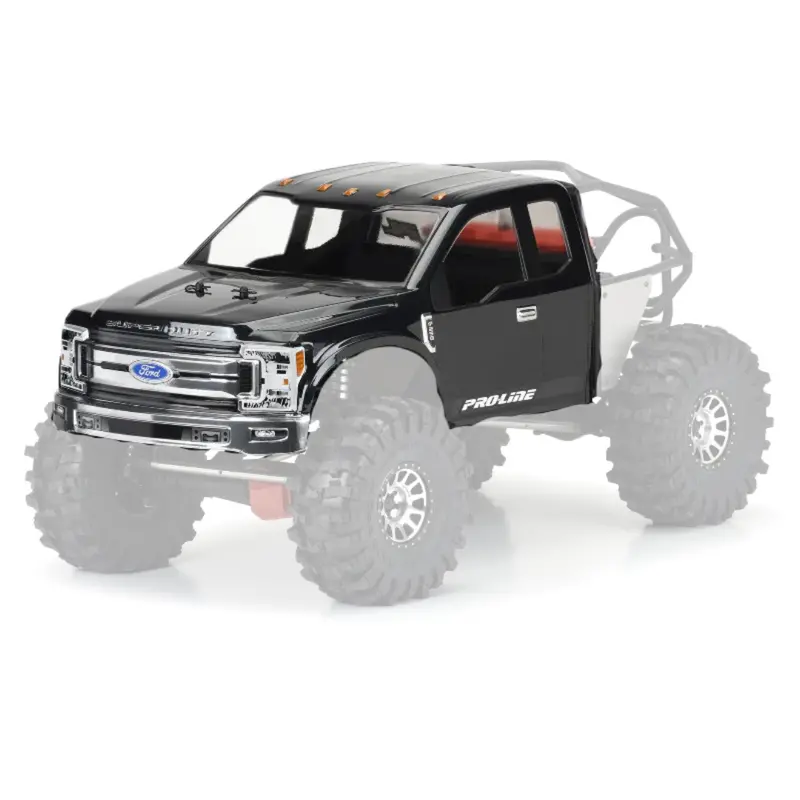 Pro-Line 1/6 2017 Ford F-250 Super Duty Cab-Only Unpainted Body Clear Pro361600 1