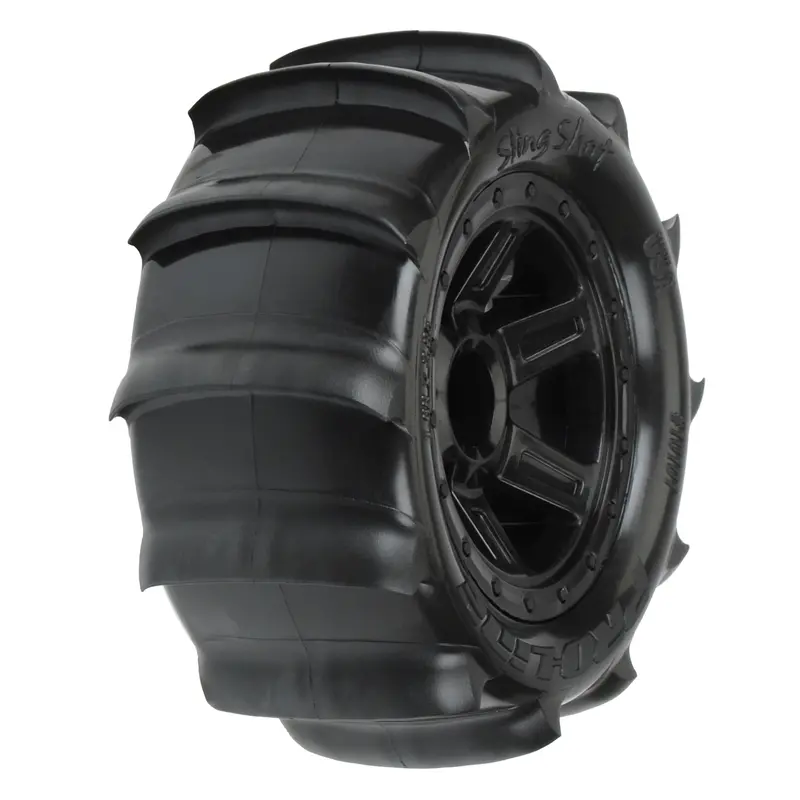 Proline Sling Shot Front/Rear 2.2" Paddle Tyres & Desperado Wheels (2) Pr10101-10 1