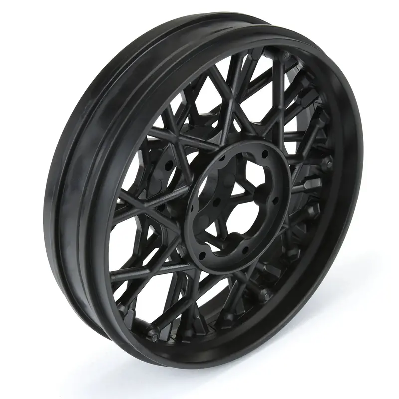 Proline Supermoto Black Front Wheel 1/4 Scale Promoto-Mx Pro282003 1