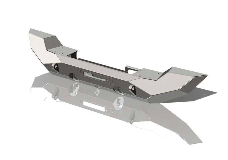 Pyro Full-Width Front Bumper - Steel | Jeep Wrangler Jl / Gladiator Jt 1