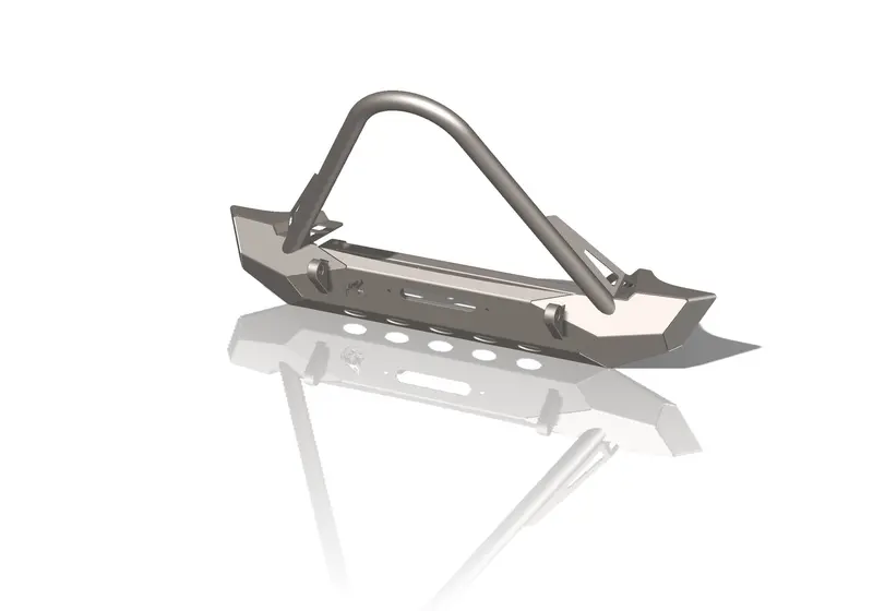 Pyro Mid-Width Front Bumper W/ Stinger | Jeep Wrangler Cj/Yj/Tj 1