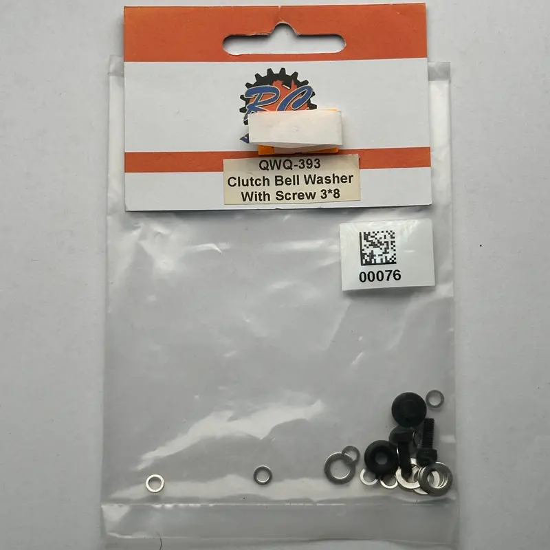 Rc Clutch Bell Washer With Screw 3X8 Qwq-393 [Scratch & Dent] 1