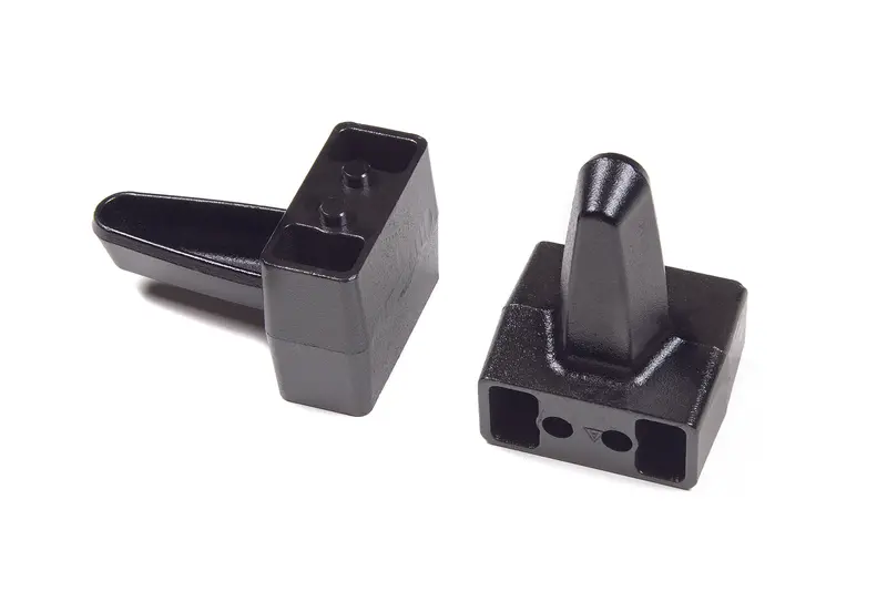 Rear Lift Blocks W/ Wing - Steel | 5 Inch Lift | Ford F250/F350 Super Duty (08-16) 1