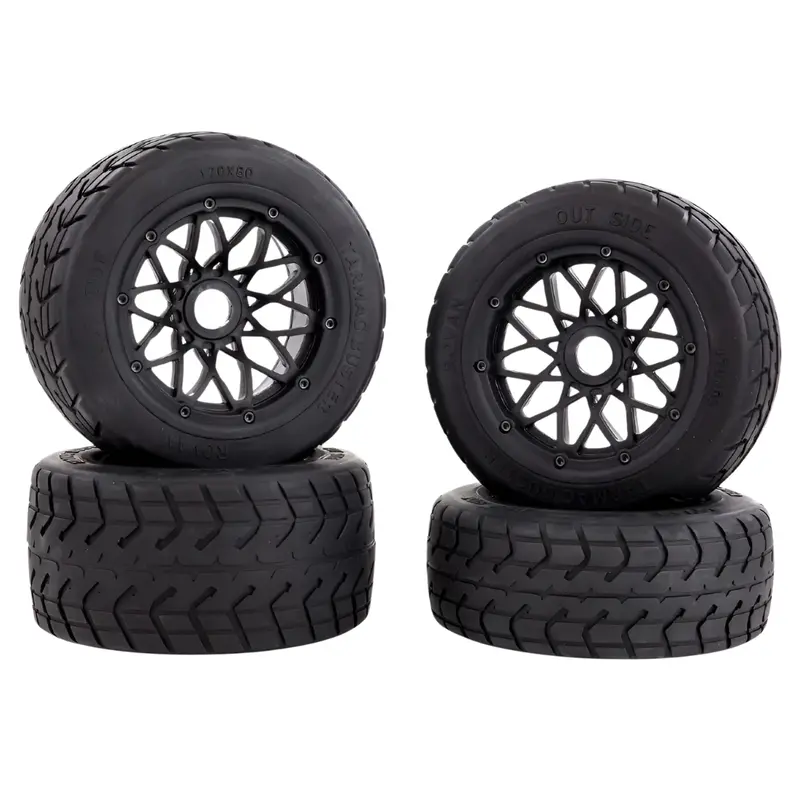 Rovan 4.7/5.5 Inch Baja 5B Tarmac Buster Wheels Tyres Beadlock 24Mm Hex 850282A 1