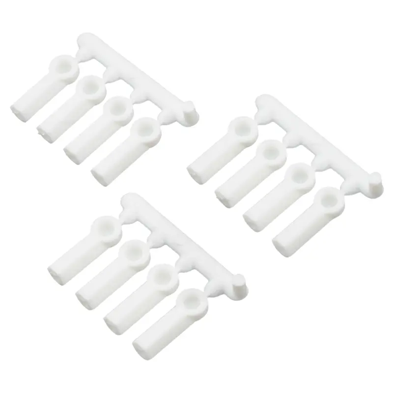 Rpm Heavy Duty Rod Ends 4-40 Thread Suits Losi Associated Hpi White (12) Rpm73381 1