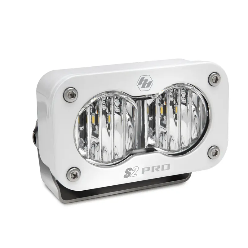 S2 Pro Led Pod Wide Cornering White Baja Designs 1