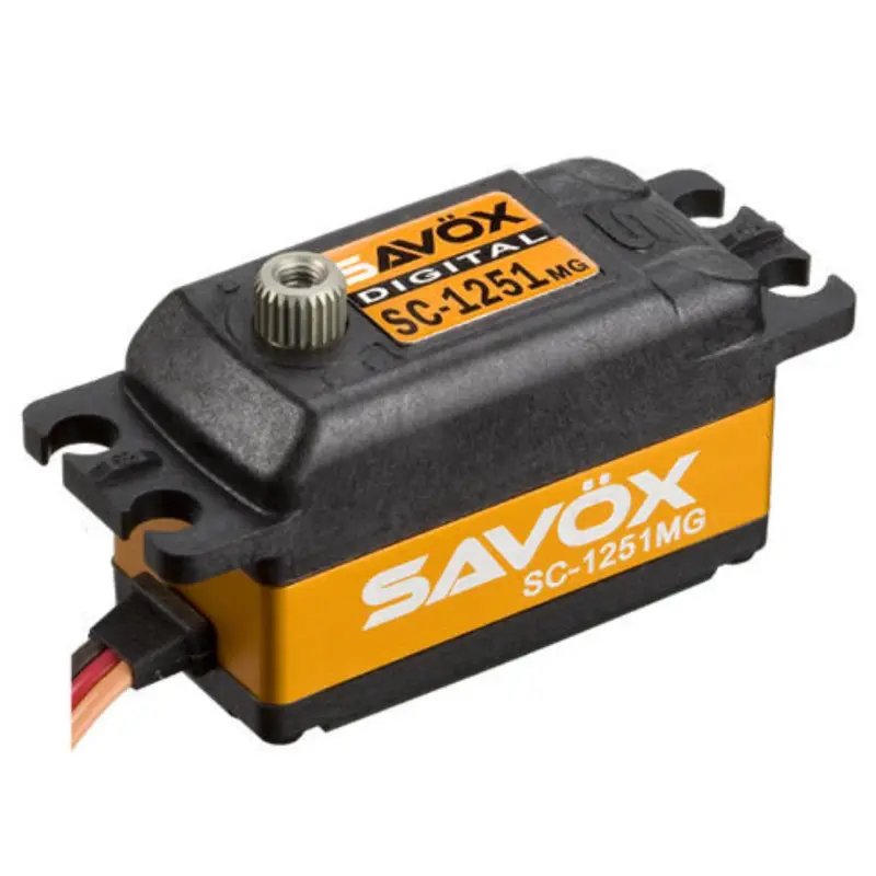 Savox Low Profile Digital High Speed Metal Gear Servo Sc1251mg 1