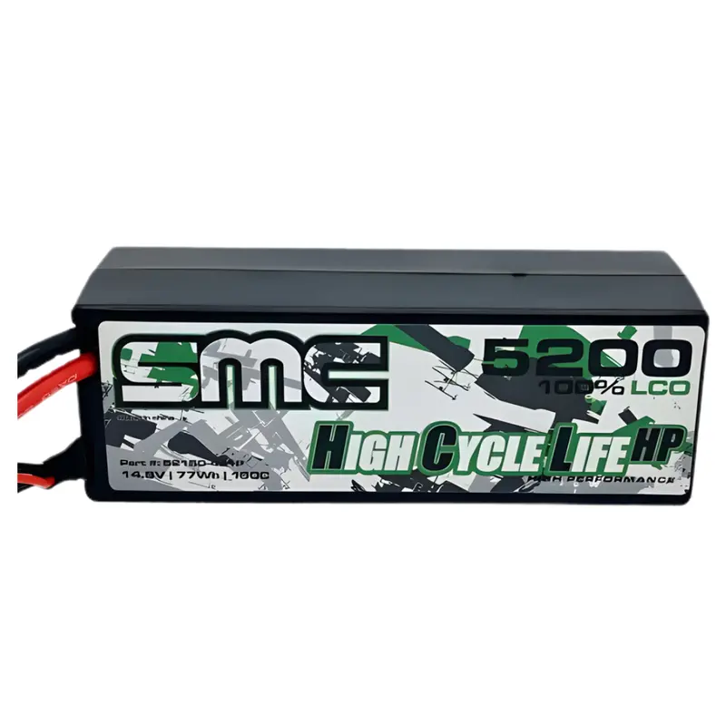 Smc 14.8V 4S 5200Mah 150C Hardcase Traxxas Id Compatible Smc-52150-4S1p-Trx 1