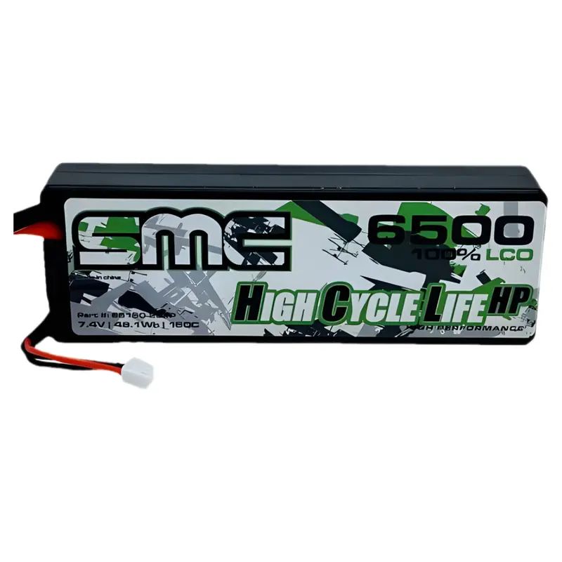 Smc 7.4V 2S 6500Mah 150C Hardcase Sc5 Ec5 Ic5 Compatible Smc-65150-2S1p-Sc5 1