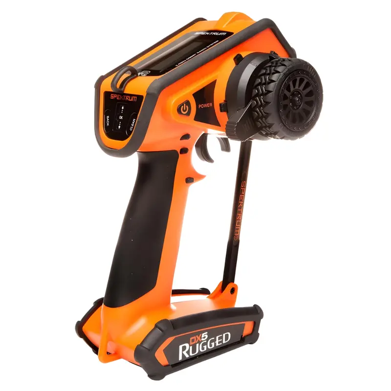 Spektrum Dx5 Rugged 5 Channel Dsmr Transmitter Orange Spmr52000 1