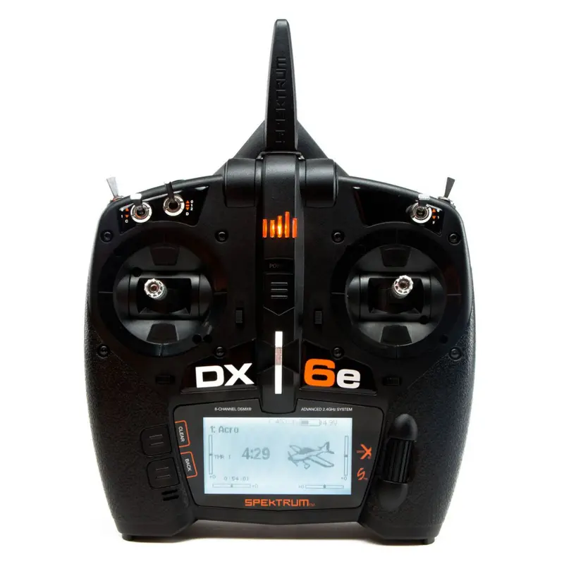 Spektrum Dx6e 6 Channel Dsm-X 2.4Ghz Transmitter Controller Only Spmr6655 1