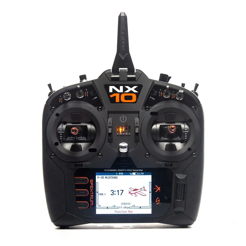 Spektrum Nx10 10-Channel Dsm-X Transmitter Only Mode 2 Spmr10100 1