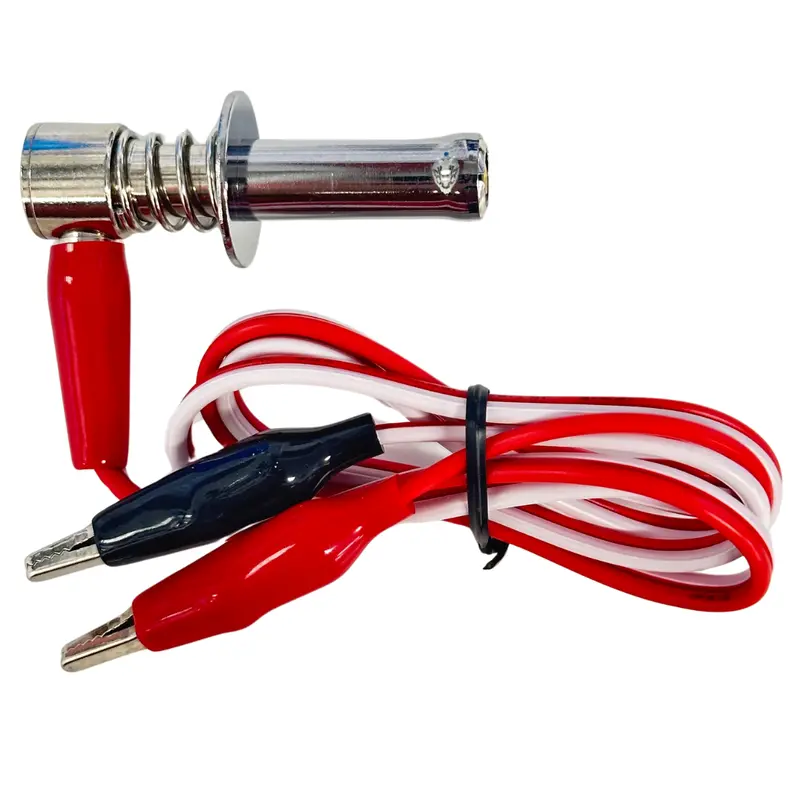 Standard Lock On Glow Lead 1.5V 52Mm Rc Nitro Bike Alligator Clip My179 1