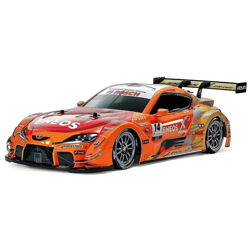 Tamiya Eneos X Prime Gr Supra 1/10 Tt-02 On-Road Chassis Rc Kit Car 47514 1