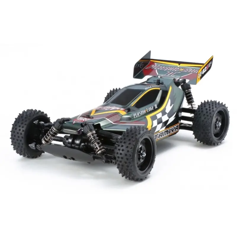 Tamiya Plasma Edge Ii 1St Try Tt-02B Rc Buggy Kit W/ Painted Body Shell & Esc 57988 1