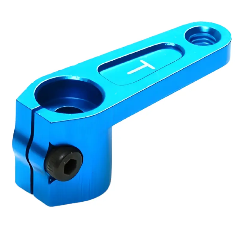 Tamiya Trf Aluminium Direct Servo Horn Futaba Blue 42248 1