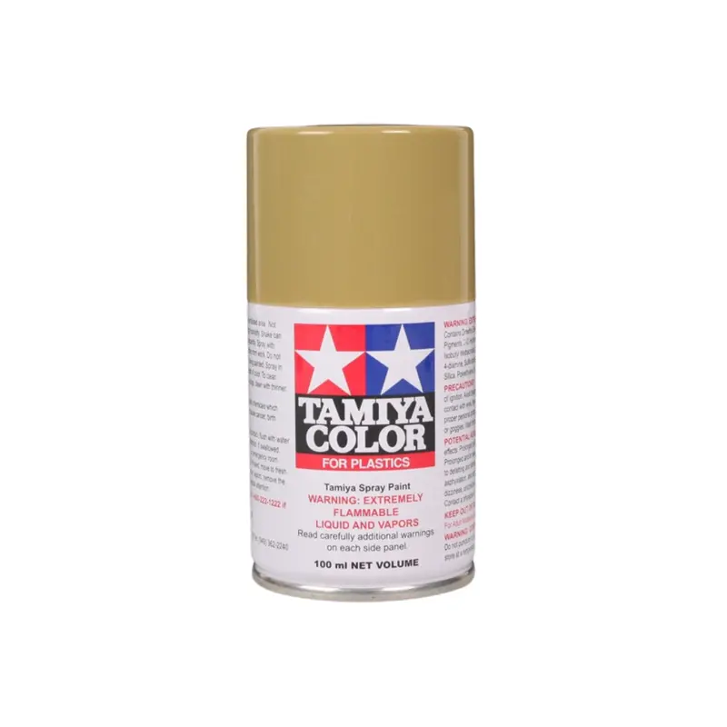 Tamiya Ts-3 Dark Yellow Lacquer Spray Paint 100Ml 85003 1