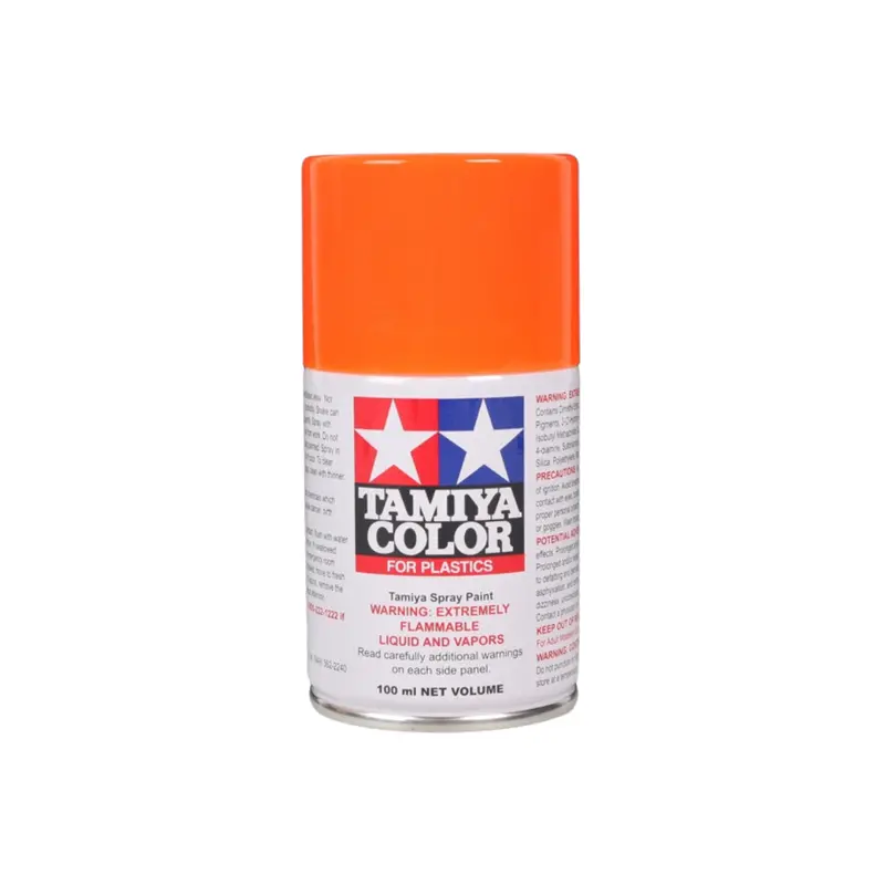 Tamiya Ts-31 Bright Orange Lacquer Spray Paint 100Ml 85031 1