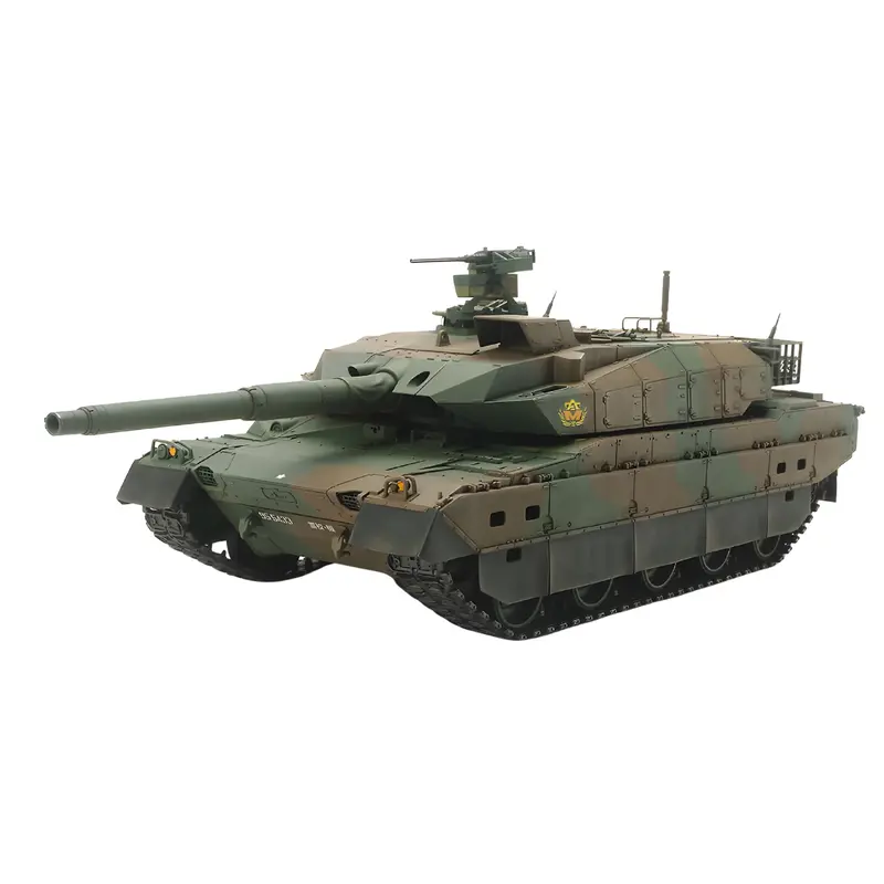 Tamiya Type 10 Japan Tank 1/35 R/C With Control Unit 273Mm Length Kit 48215 1