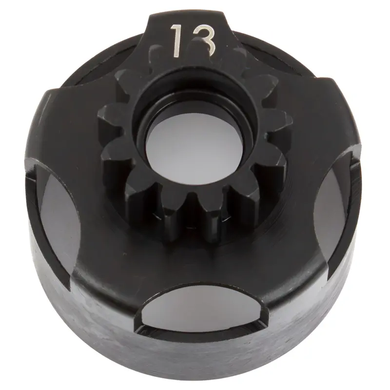 Team Associated 13T 4-Shoe Vented Clutch Bell, For 1/8 Nitro 81374 1