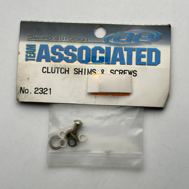 Team Associated 2321 Clutch Shims And Screws Nitro Part [Scratch & Dent] 1