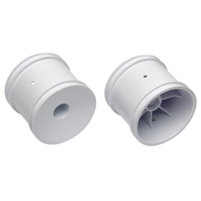 Team Associated 2Wd Truck Wheels 2.2In 12Mm Hex White 7852 1