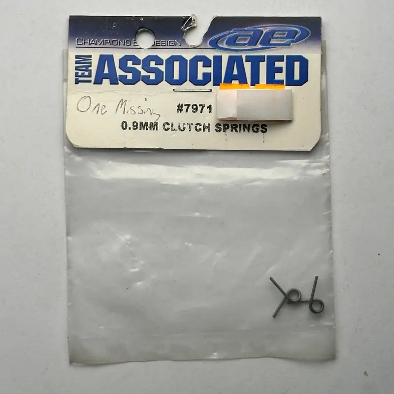 Team Associated 7971 0.9Mm Clutch Spring 2Pcs Nitro Part [Scratch & Dent] 1
