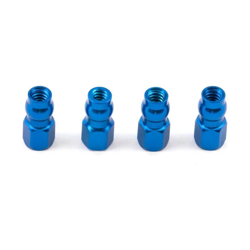 Team Associated Ft Blue Aluminium Shock Bushings, Standard 1780 1