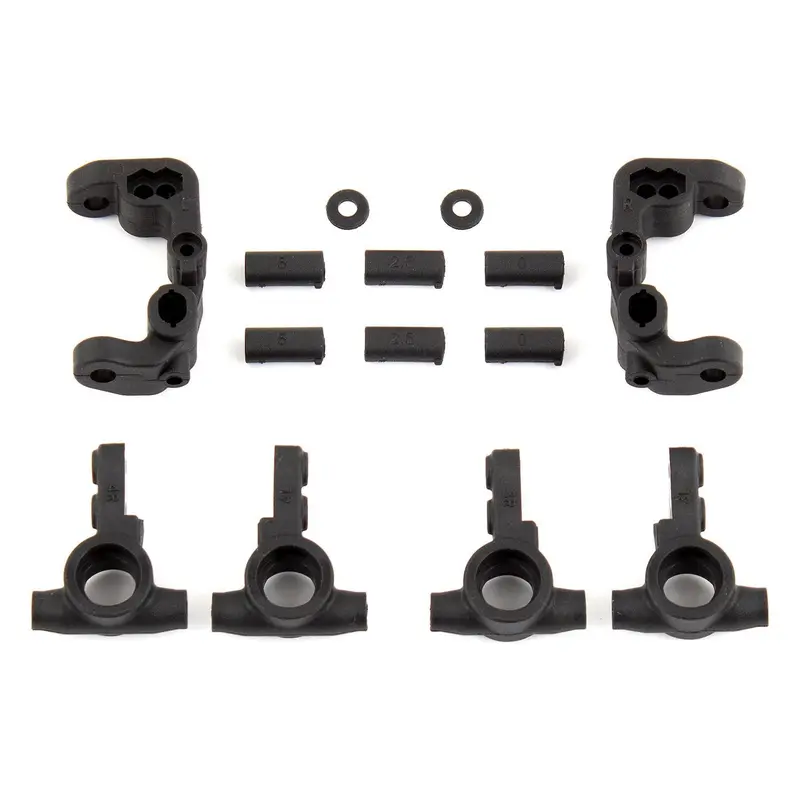 Team Associated Rc10b6.1 Caster And Steering Blocks 91776 1