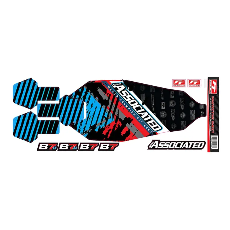 Team Associated Rc10b7 Chassis Protective Sheet 92488 1