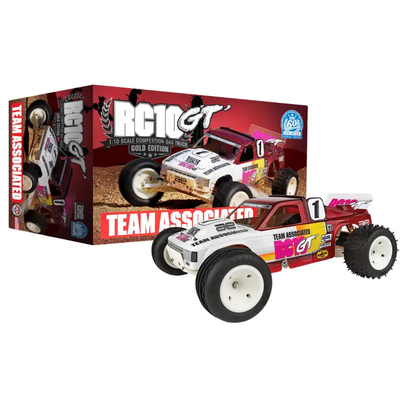 Team Associated Rc10gt Classic 2Wd Nitro Stadium Truck Kit Gold Edition 7066 1