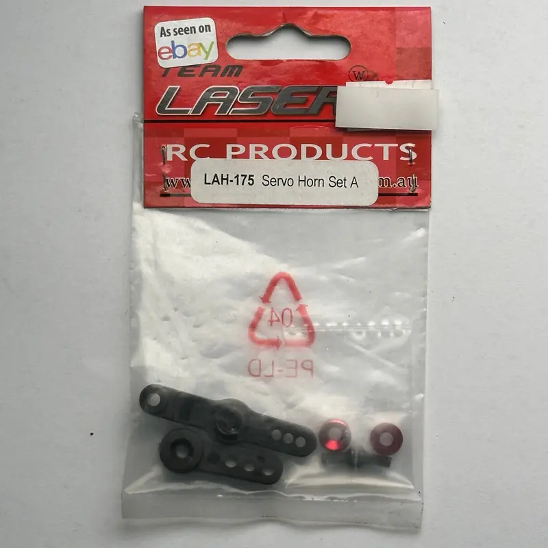 Team Laser Lah-175 Servo Horn Set A Nitro Part [Scratch & Dent] 1