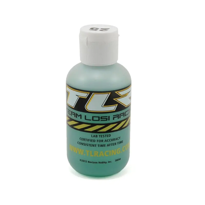 Team Losi Racing 25Wt Silicone Shock Oil (118Ml/4Oz) 74022 1