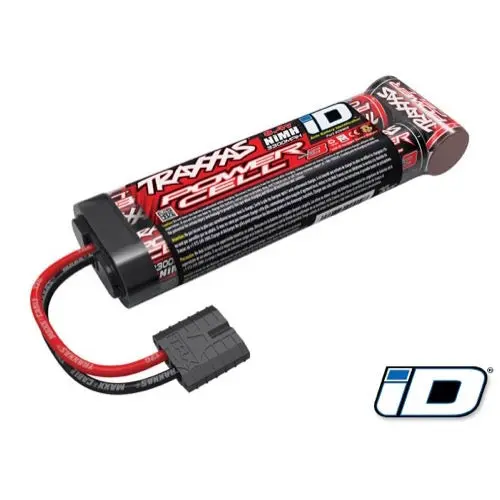 Traxxas 2940X Power Cell Nimh 7-Cell 3300Mah 8.4V Series 3 Id Flat Battery 1
