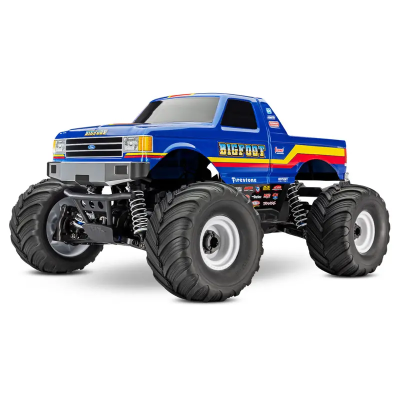 Traxxas Bigfoot Bl-2S 1/10 Rtr 4Wd Brushless Monster Truck (Blue) 67134-4 1