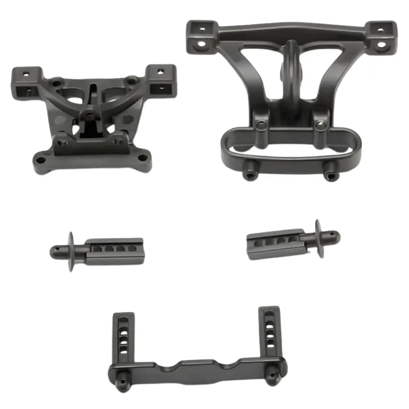 Traxxas Body Mounts Front And Rear With Adjustable Posts 7015 1
