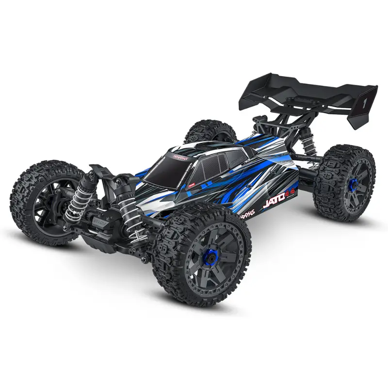 Traxxas Jato Bl-2S Rtr Rc Buggy Electric Brushless 4Wd 1/8 Scale (Blue) 90154-4 1