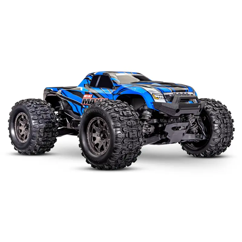 Traxxas Mini Maxx Brushless 1/16 4Wd Rtr Monster Truck (Blue) 107154-1 1