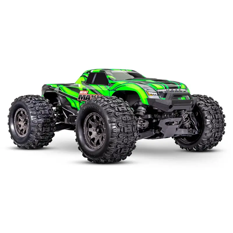 Traxxas Mini Maxx Brushless 1/16 4Wd Rtr Monster Truck (Green) 107154-1 1