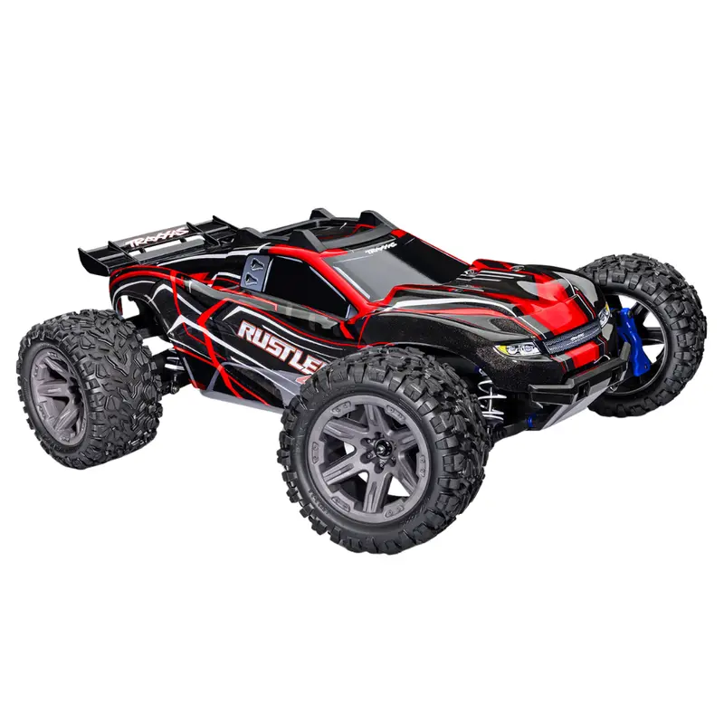 Traxxas Rustler 4X4 Bl-2S Rc Stadium Truck Brushless 4Wd 1/10 Scale Rtr 67164-4 1