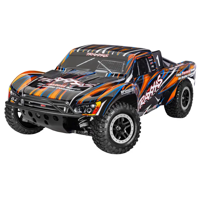 Traxxas Slash 4X4 Vxl Rc Short Course Truck Brushless 4Wd 1/10 Scale Rtr 68386-4 1